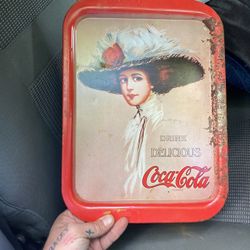 Vintage Coca Cola Serving Tray Circa 1971