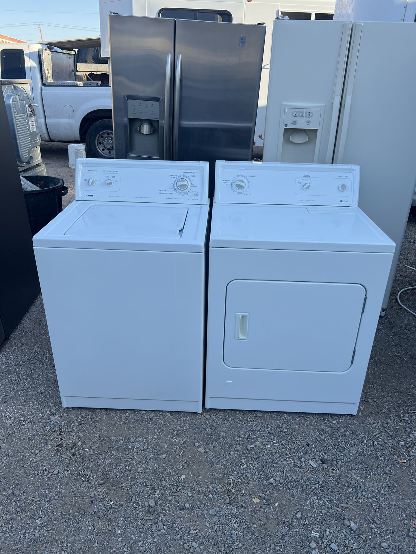KENMORE WASHER AND GAS DRYER
