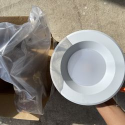 5/16 White Dimmabled LED Recessed Can Light Trim