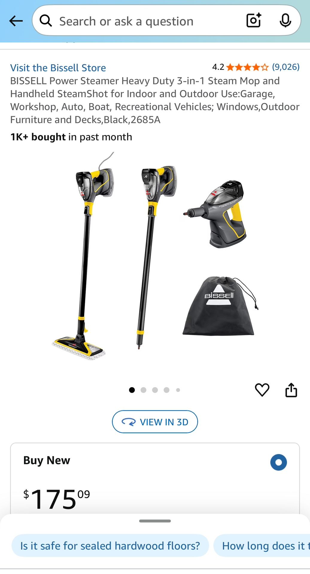 Bissell ProSteamer