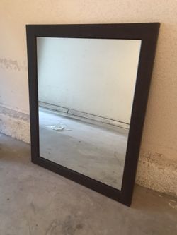 Wood Frame Mirror