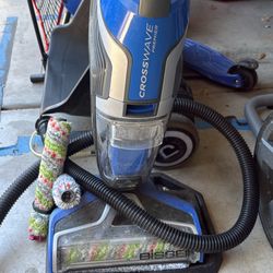 Bissell Crosswave Premier Tile Cleaner W Extra Brushes And Soap
