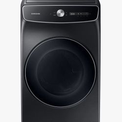 7.5 cu. ft. Smart Dial Gas Dryer with FlexDry™ and Super Speed Dry in Brushed Black
