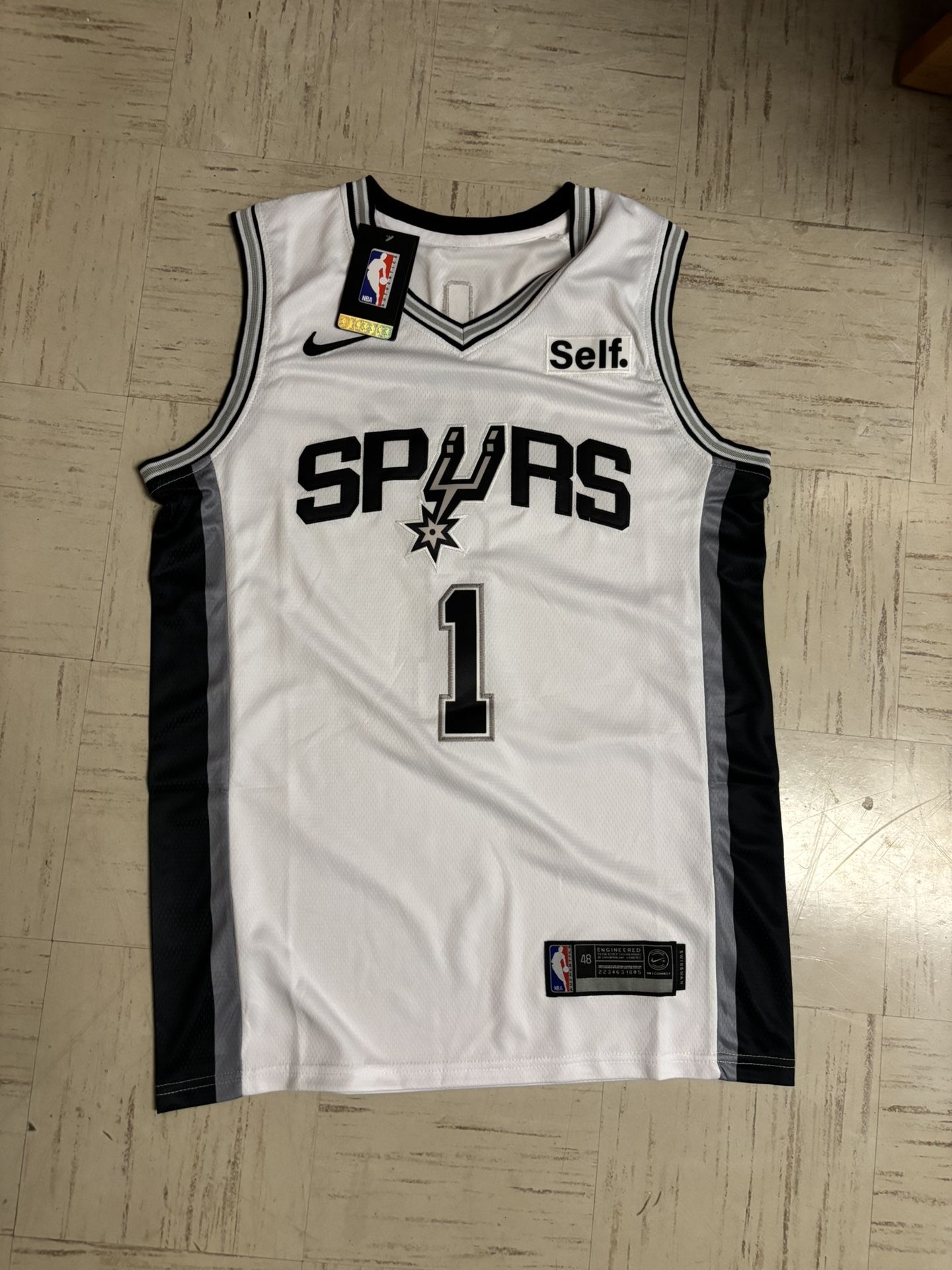 Spurs Victor Wembanyama Jersey