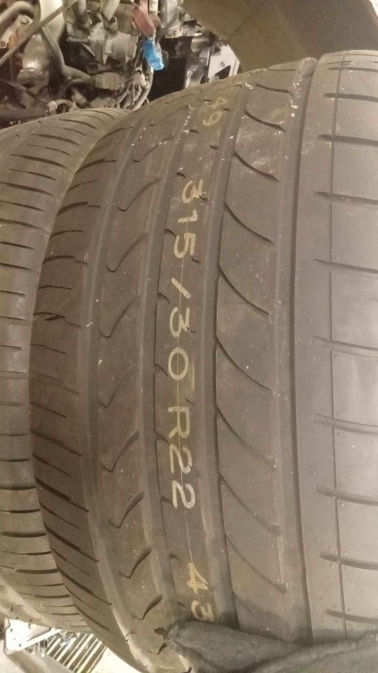 Tires 315 -R22 Never Been Mounted On A Rim Asking $600.00 For All 4