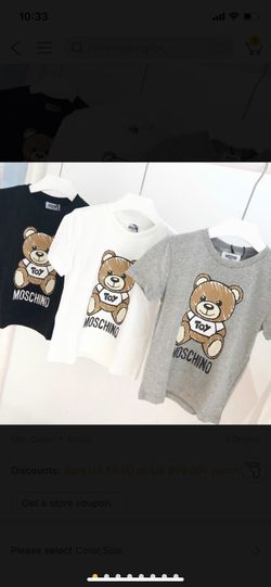 Kids Moschino t shirts