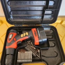 Black and Decker 12v cordless drill