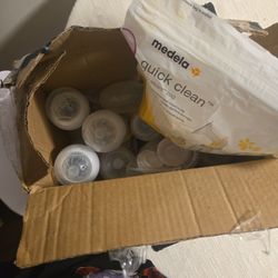 Free Madela Parts And Bottles Small And Big