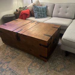 Coffee Table Chest with Storage