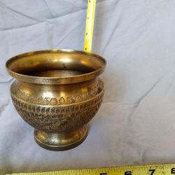 Indian Brass Bowel Vase