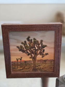 The Joshua Tree 2 By Lancaster Wood Prints 7 Inches Square