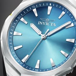 Invicta Men's Speedway 42MM- Stainless Steel, Silver Band, Blue Dial Brand New