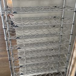 Wire Wine Rack: 108 Bottle