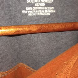 Shirt Man's St John's Bay 4 Extra Large Burned Orange 