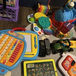 Toddler Toys Batteries Included. Everything Works No Damage Clean Smoke Free Home.