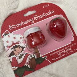 Strawberry Shortcake Lip Balms