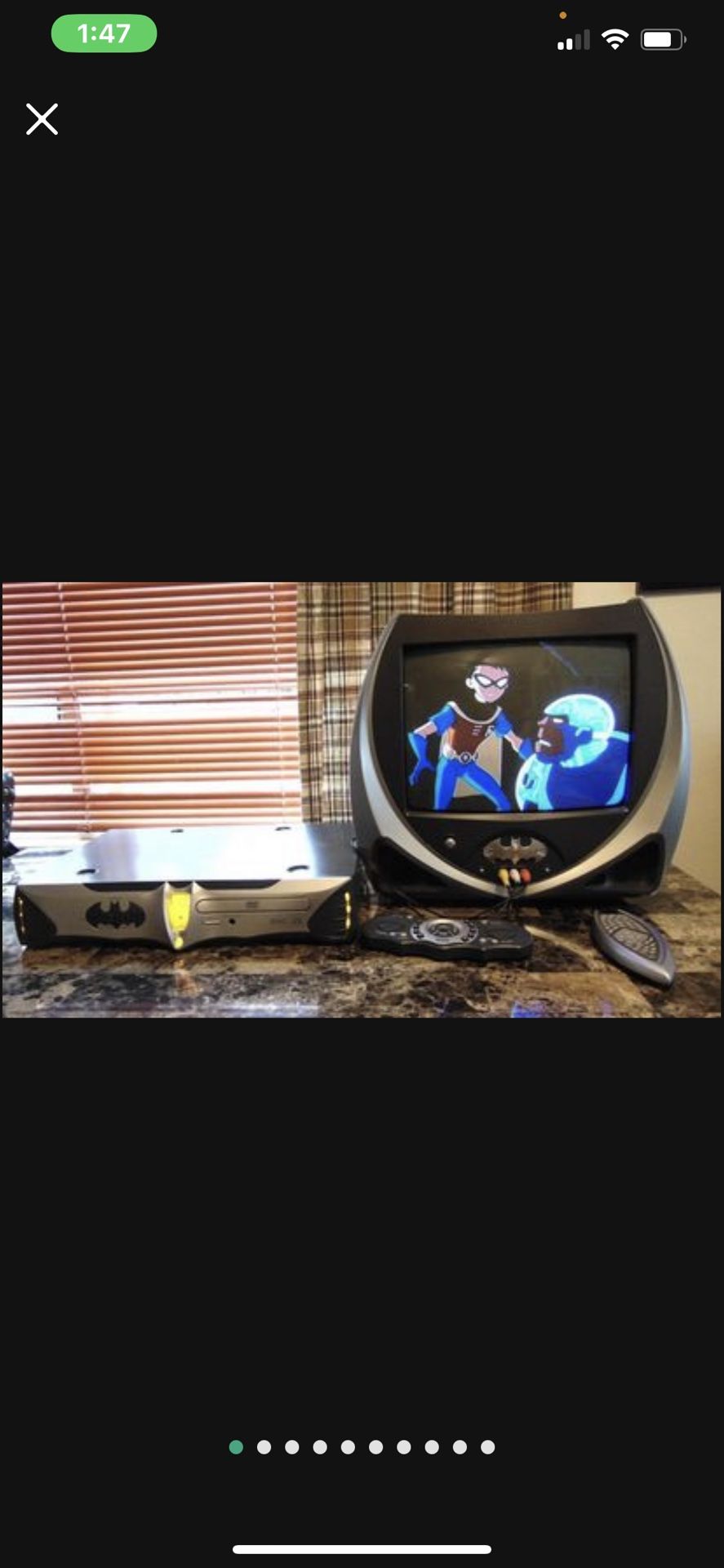 Kids Station Batman 13” Color TV With DVD Player & Remote Controls & Cables - Make Me A Deal