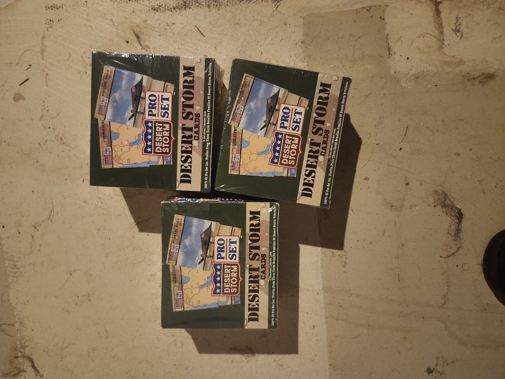 Desert Storm Trading Cards