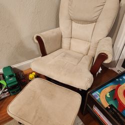 Rocking Chair And Ottoman