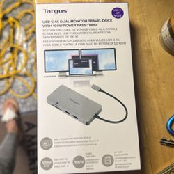 Targus USB Dual Monitor Travel Dock 