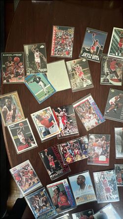 Michael Jordan and Kobe cards