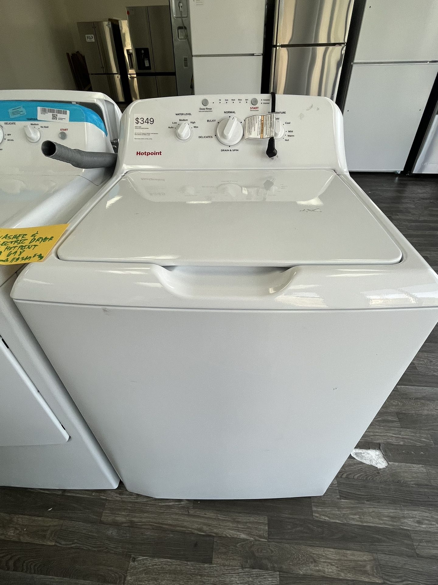 $349 Hotpoint (GE) 4.0 Cu Ft Washing Machine