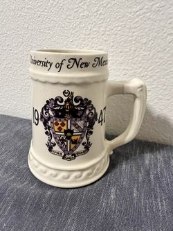 Vintage ceramic beer mug