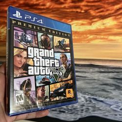 GTA 5 For PS4 Brand New Sealed 
