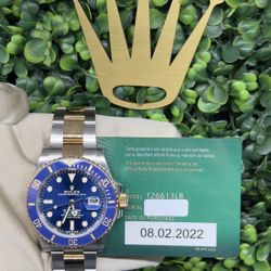 Rolex Submariner 2 Tone “Bluessy” 126613LB