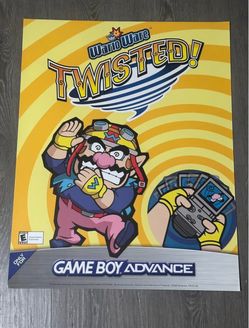 WarioWare Twisted Game Boy Advance Promo Poster