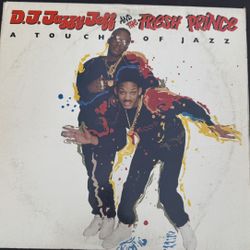 DJ Jazzy Jeff & The Fresh Prince (Will Smith) – A Touch of Jazz (1987) – Vinyl Record