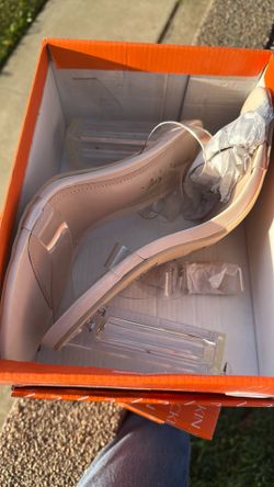 Clear Heels Size 8.5 Brand New