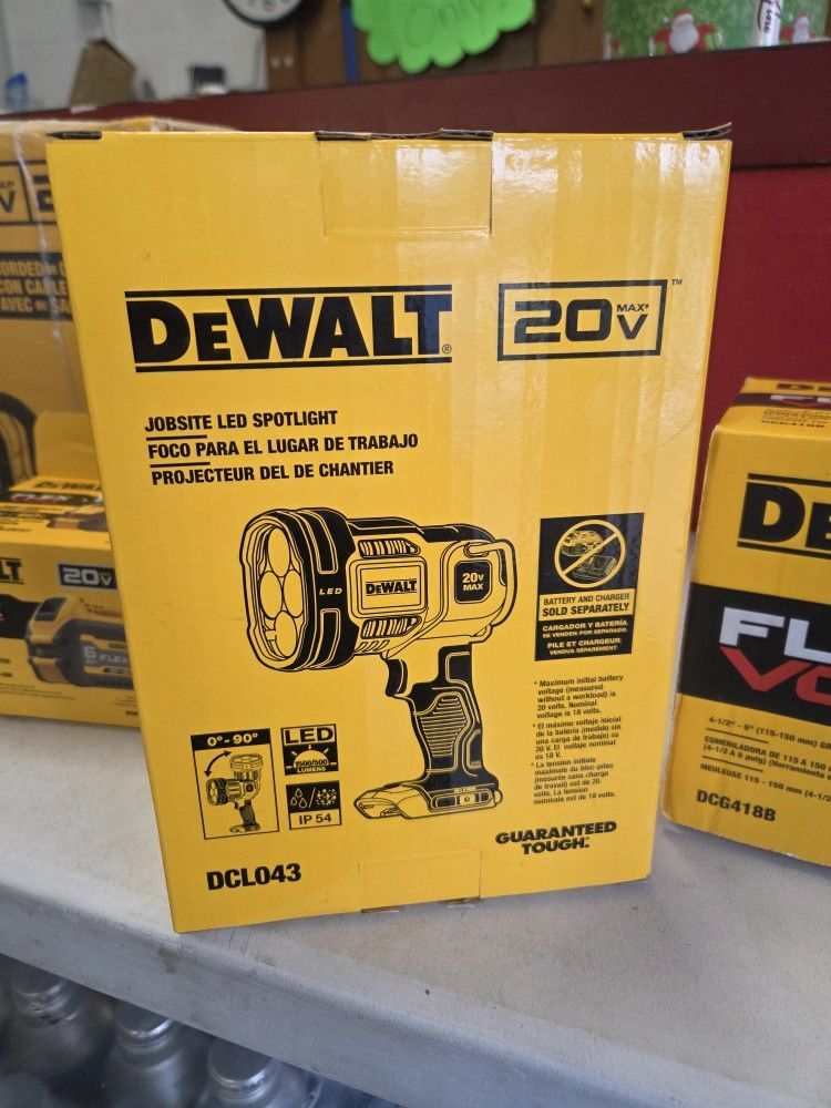 Dewalt Jobsite LED Spotlight 