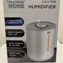 Platinum Home - 2.8 Liter Humidifier - (New)
