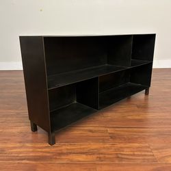 Custom Welded Steel Record Console / Bookshelf - Many More Items In Stock!