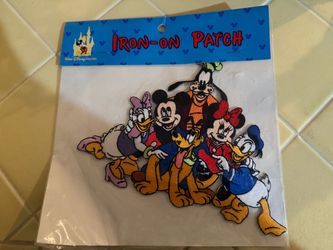 Walt Disney World Iron-On Embroidered Patch