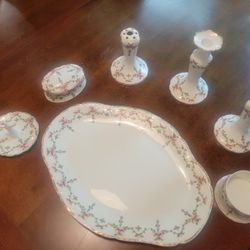 Antique China Vanity Set