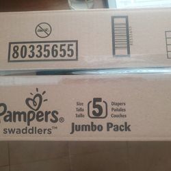 Size 5 Swaddlers Pampers