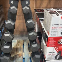 Dumbells and Racks