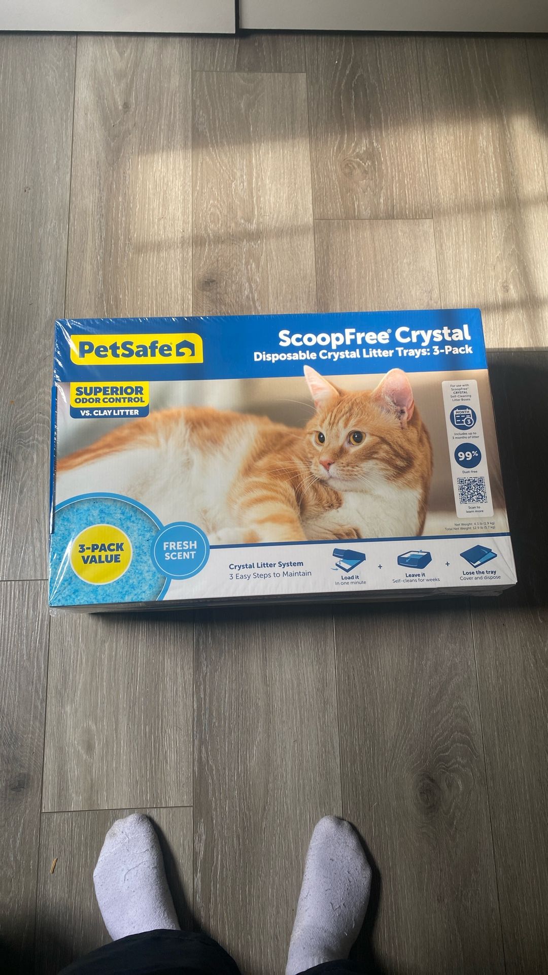 Pet Safe ScoopFree Crystal