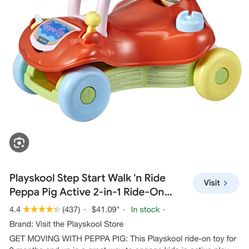 Playskool Peppa Pig Start Walk and Ride