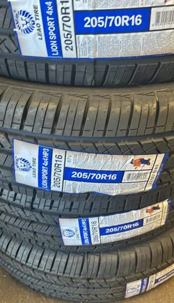 SET OF TIRES 205/70/16