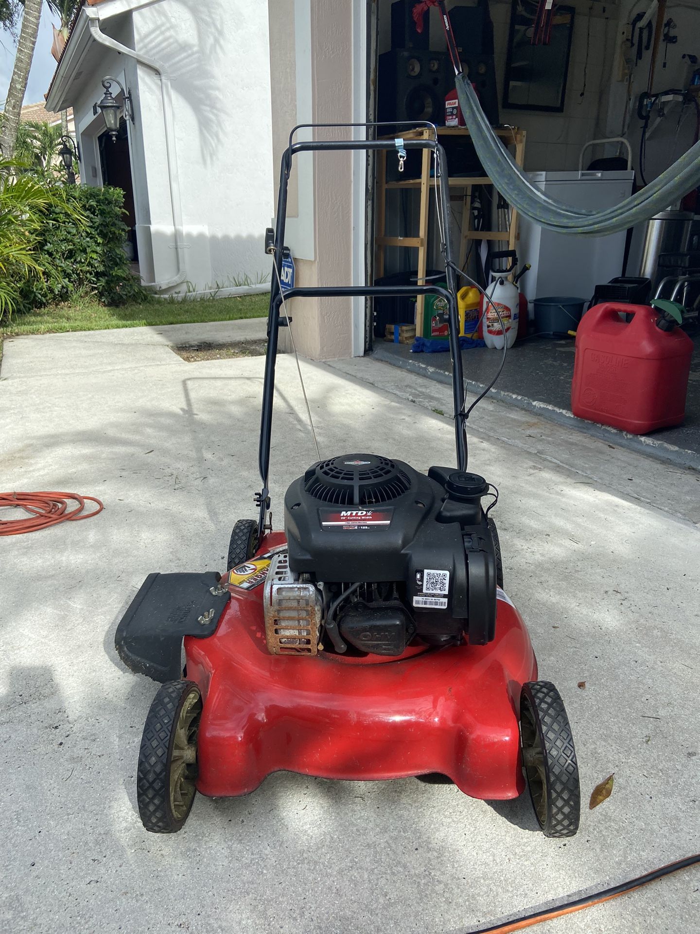 MTD 20inch 125 CC Lawn Mower