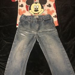 Boys Jeans N Shirt Set 3T