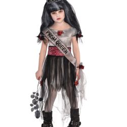 Girls Zombie Queen Prom Halloween 🎃 Dress