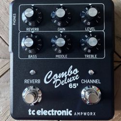 TC Electronic Combo Deluxe 65' Ampworx Guitar Preamp