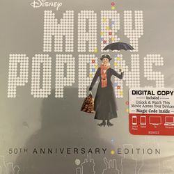 Disney’s MARY POPPINS 50th Anniversary Edition (DVD + Digital-1964) NEW!