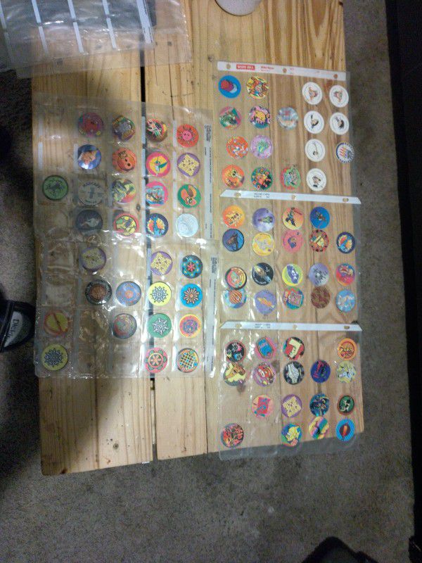 5 Sheets Of POGS