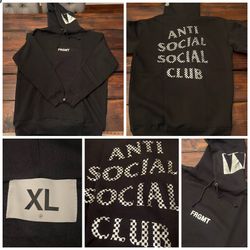 Anti Social Social Club ASSC x Fragment x Weekend Hoodie