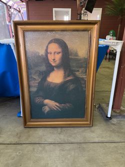 Mona Lisa painting